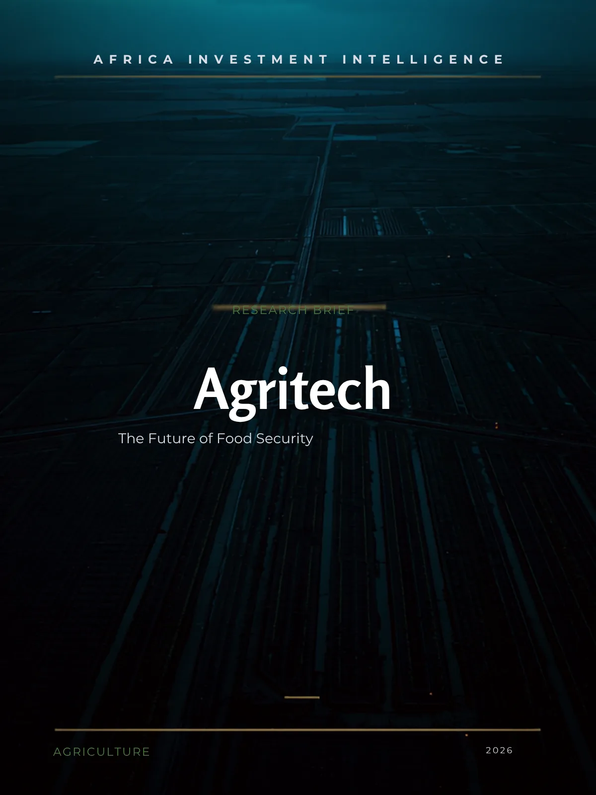 Agritech Research Brief cover